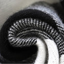 Casaco com touca xadrez para meninos