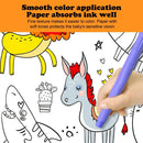 Rolo de desenho infantil, brinquedos educativos