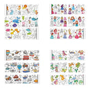 Rolo de desenho infantil, brinquedos educativos