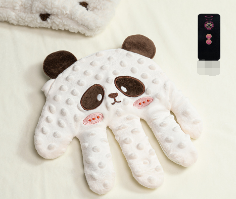 O bebê se acalma, as palmas das mãos batem palmas automaticamente e o embalam para dormir